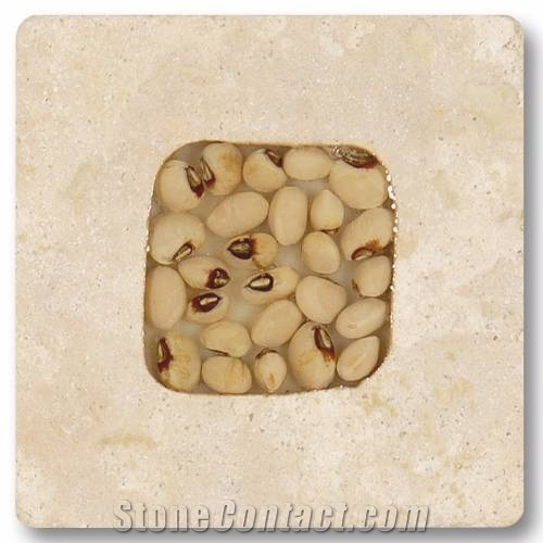 Kitchen Backsplash Insert Tiles, Travertino Romano Classico Beige Travertine Kitchen Accessories