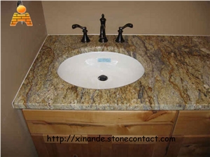 Bath Tops, River Yellow Granite