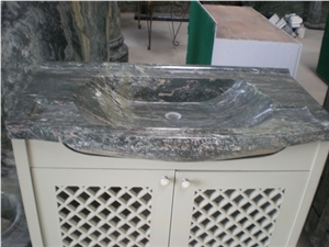C3 Green Jadeite Vanity Tops