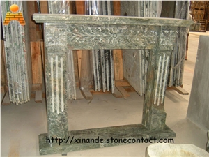 Fireplace Hearth, Green Jadeite Granite