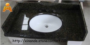 Green Vanity Tops, Verde Bahia Granite
