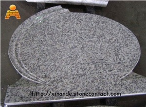 Tiger Skin White Granite Headstones