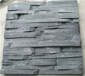 Wall Cladding Stone,Cultured Stone, Natural Grey Slate Cultured Stone