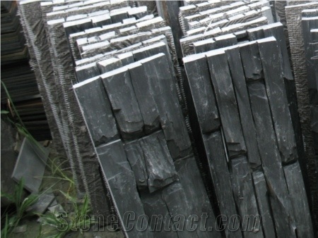 Wall Cladding Stone,Cultured Stone, Natural Grey Slate Cultured Stone