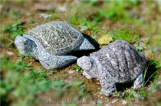 Granie Carving, Chinese Grey Granite Artifacts, Handcrafts
