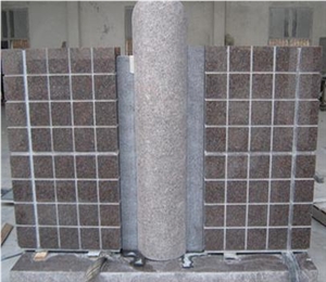 Red Granite Column Red Granite Column