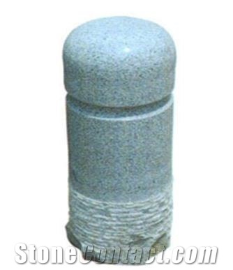 White Granite Parking Stone