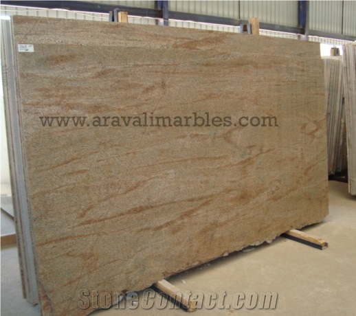 Ghibli Granite Slabs & Tiles, India Beige Granite