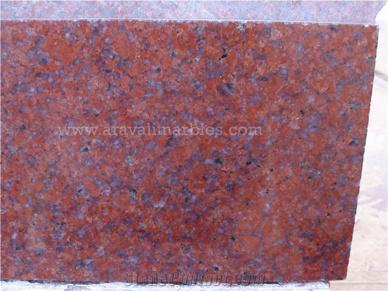 Jhansi Red Granite Slabs & Tiles, India Red Granite