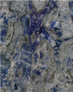Lapislazuli Wild Limestone Slabs, Chile Blue Limestone