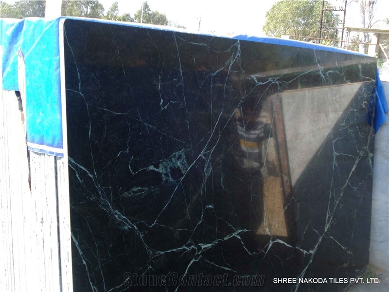 Spider Green Marble Slabs