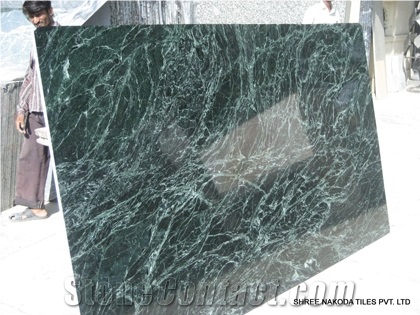 Spider Green Marble Slabs