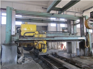 Simec Granite Block Cutting Machine Ref. 1674  Used Bridge Type Block Saw Machine