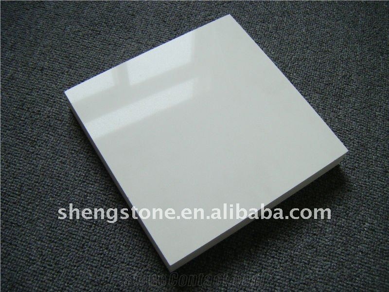 Super Pure White Quartz Stone Slabs