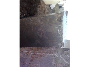 Kokkinovrachos Grey Marble Block