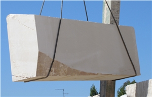 Branco Do Mar Limestone Block, Portugal White Limestone