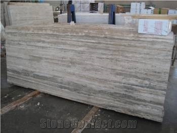 Travertino Navona and Travertino Silver Blocks, Travertino Navona Travertine Block