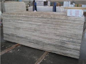 Travertino Navona and Travertino Silver Blocks, Travertino Navona Travertine Block