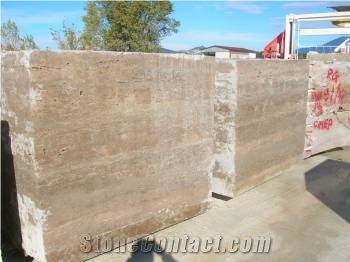 Travertino Toscano Noce Travertine Slabs, Italy Brown Travertine