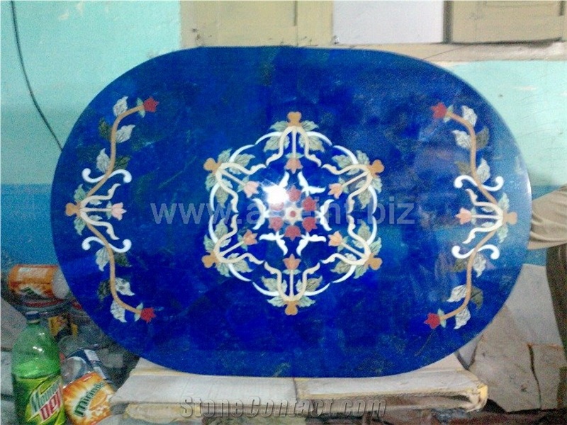 Gemstones Semi Precious Table Tops