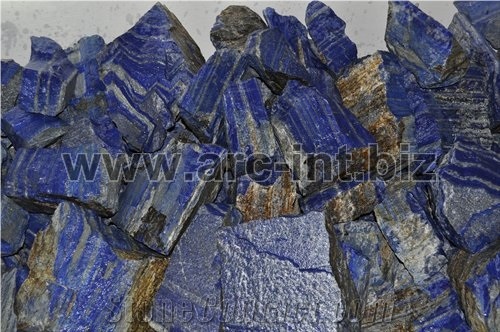 Lapis Lazuli Rough Blocks for Slabs Tiles Carving, Lapis Lazuli Blue Stone Block