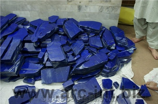 Lapis Lazuli Tiles Tumbled Polished