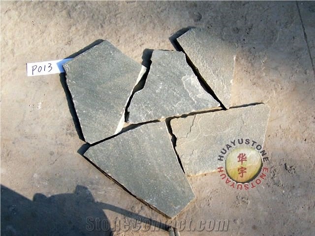 Grey Slate Flagstone Pavers