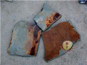 Yixian Multicolor Slate Flagstone Paving
