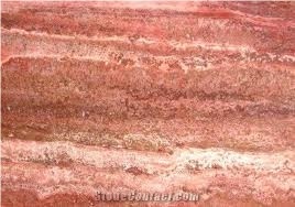 Rojo Alhambra Travertine Tiles & Slabs, Red Travertine Tiles & Slabs Spain