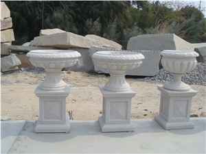 Granite Flower Pot