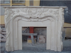 Marble Carved Fireplaces, Marble Mantel