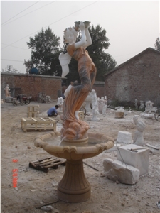 Marble Carved Fountain,Garden Fountain