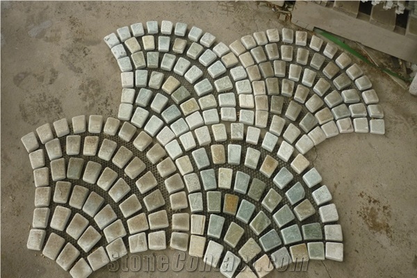 Mesh Slate Paving Stone for Garden