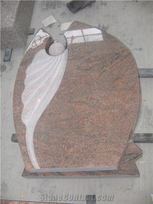 Multicolor Red Tombstone