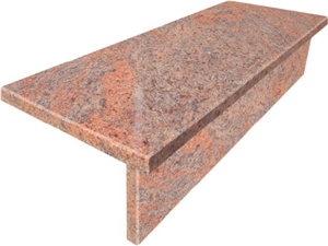 Multicolour Red Stone Stairs