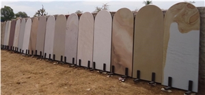 Quartzite Momument, Grave Stone, Headstone for Q