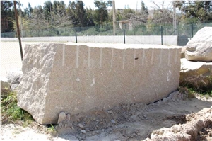 Blocks in Yellow Granite