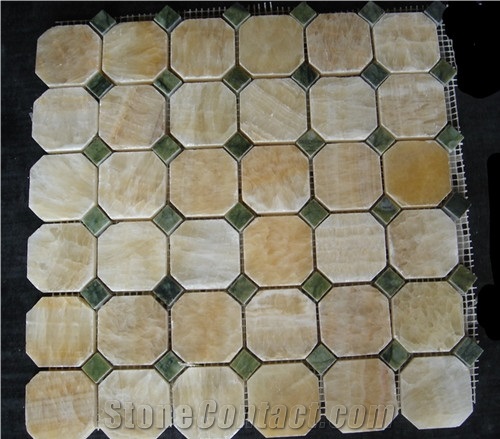 Mosaic Honey Onyx and Jade Nuer