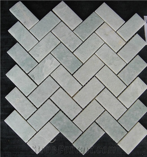 Mosaic Ming Green Sea Wave