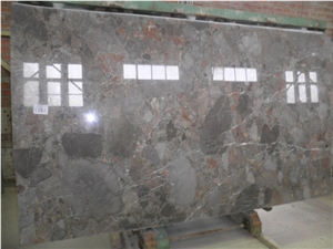 Grey Red Onicciato Marble Slabs Grey Red Onicciato Marble Slabs