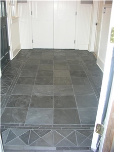 Mudroom Slate Floor