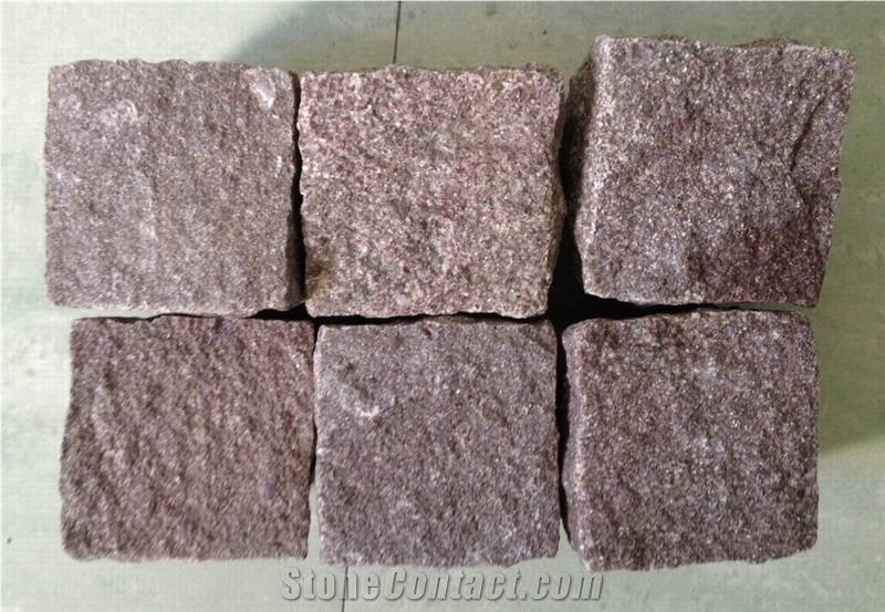 Shouning Red Granite Paving Stone