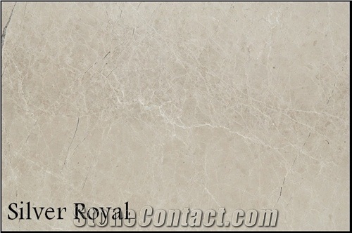 Silver Royal Marble Block, Turkey Beige Marble