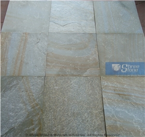 Himachal Yellow, India Yellow Quartzite Slabs & Tiles