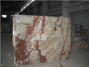Light Green Onyx Slabs