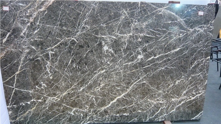 Decorative Imperial Grey Mystique Marble Slabs