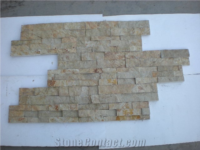 Cultural Stone, Yellow Sandstone Cultured Stone