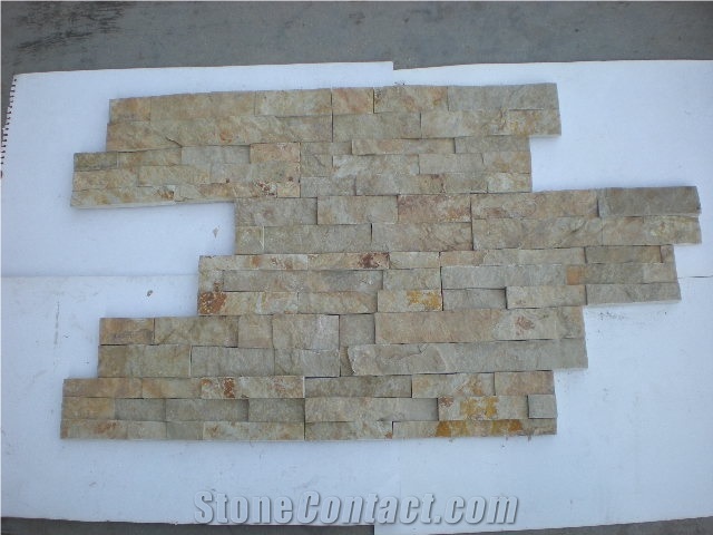 Cultural Stone, Yellow Sandstone Cultured Stone