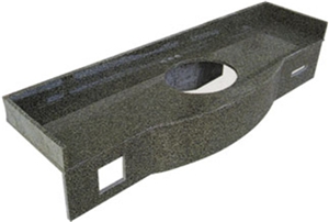 Black Granite Vanity Top