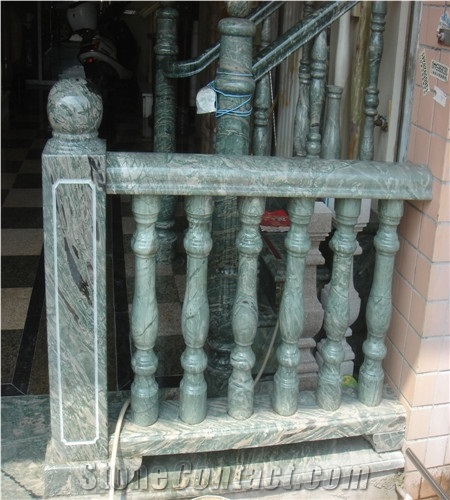 Green Granite Railings
